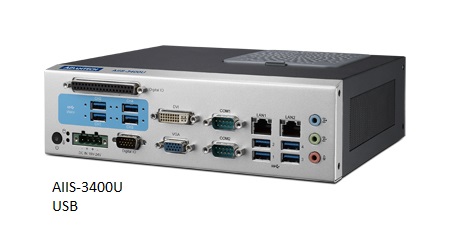 Modular IPC: H110, DDR4, 4 PoE, 2 LAN, 4 USB3.0, 8 bits DIO